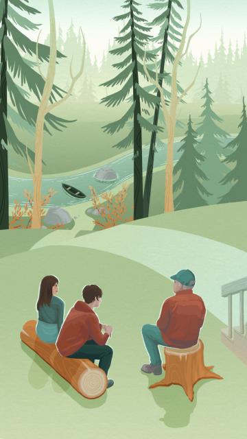 la légende du castor géant - illustration 05