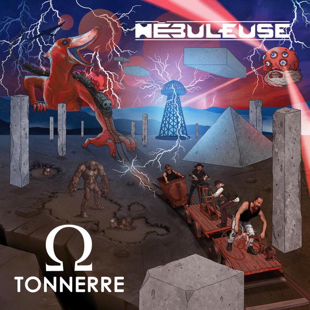 pochette d'album du groupe nebuleuse - tonnerre