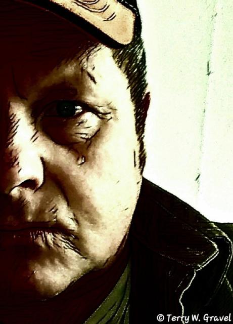 Autoportrait © T. d'Azur © Terry W. Gravel